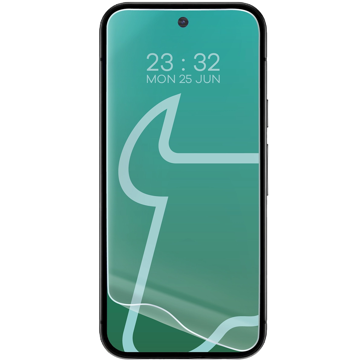 Przejrzystość folii hydrożelowej Bizon Film Hydrogel Front Duo
